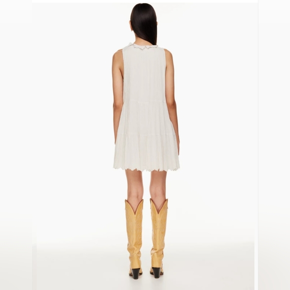 Aritzia Wilfred Tiered Baby Doll Dress S - Picture 2 of 6
